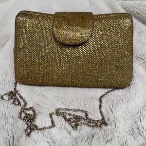 Gold Party Clutch